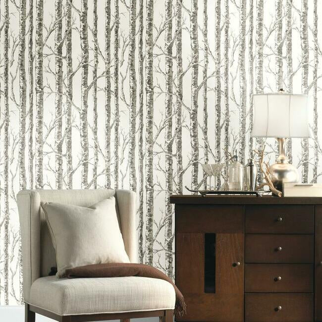 Paper Birch Wallpaper Wallpaper York   