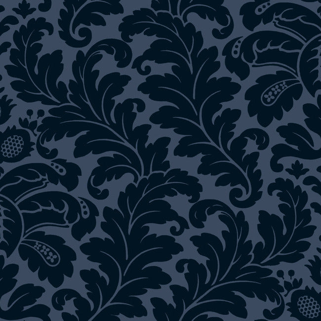 Modern Romance Wallpaper Wallpaper Candice Olson Double Roll Navy 