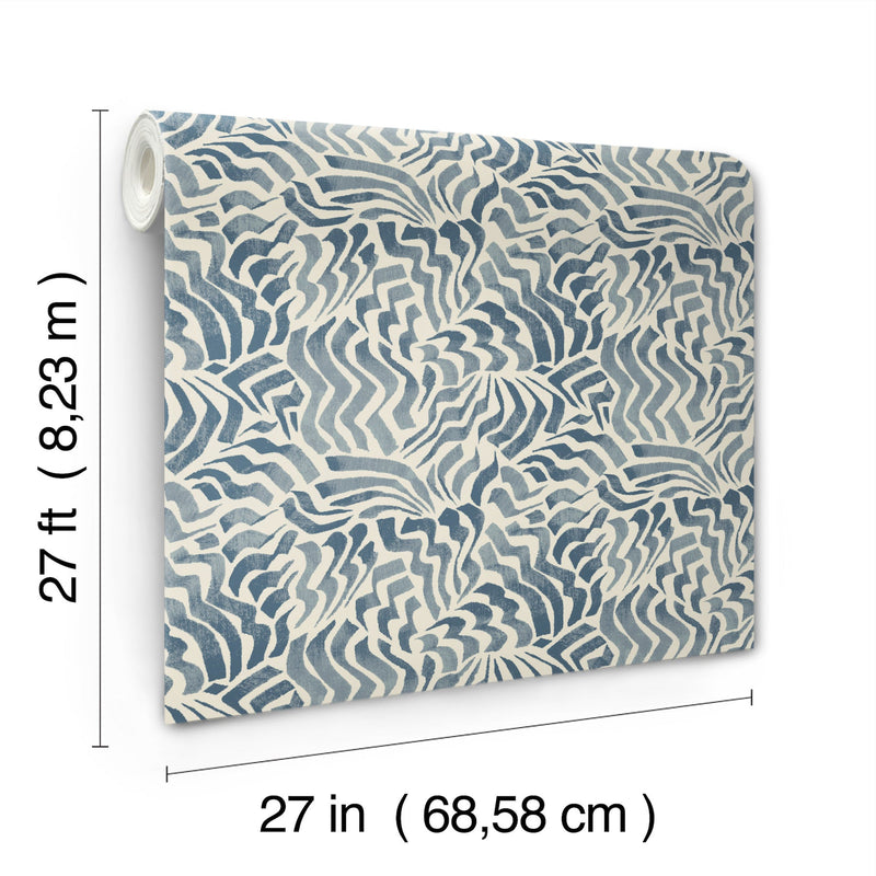 Zora Wave Wallpaper Wallpaper York Designer Series   