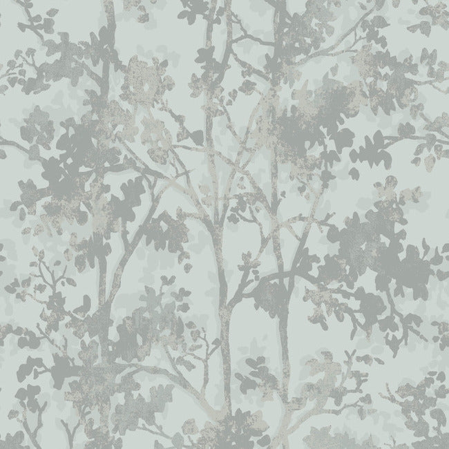 Shimmering Foliage Wallpaper