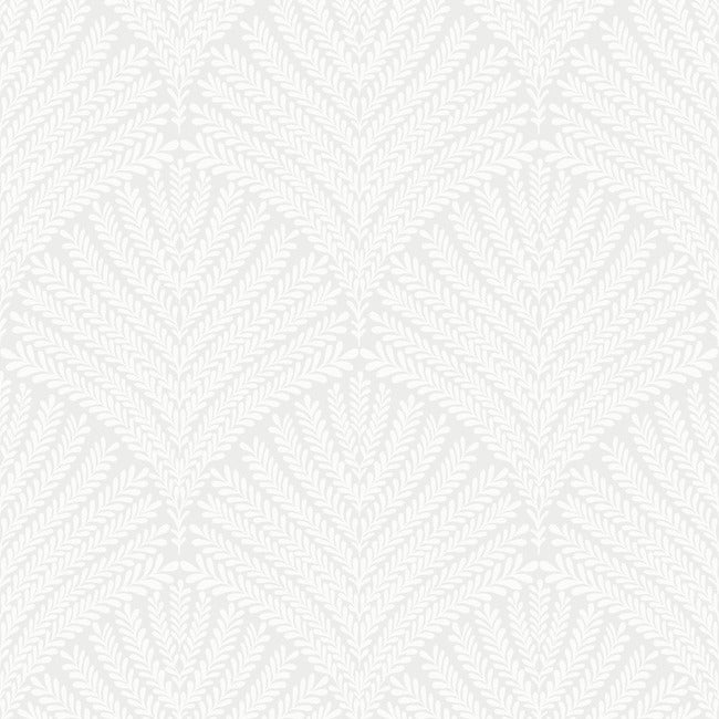 Beachcomber Wallpaper Wallpaper York Double Roll Pale Grey/White 