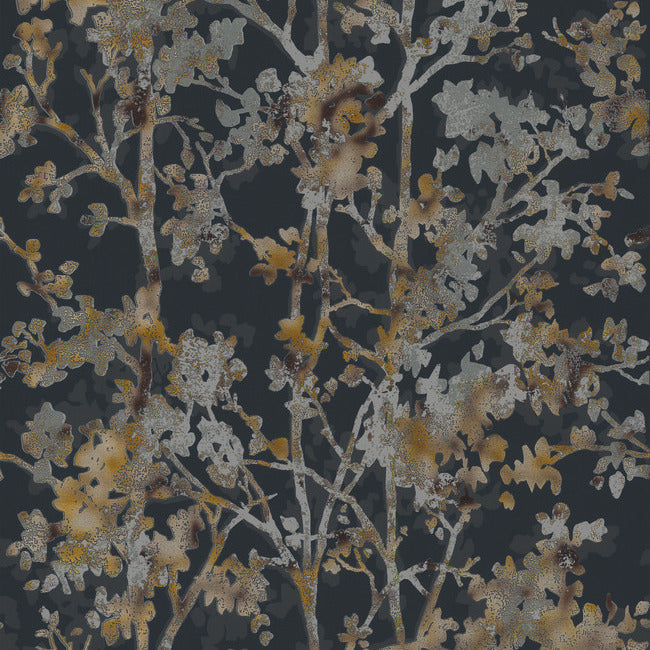 Shimmering Foliage Wallpaper – York Wallcoverings