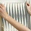 Handloom Premium Peel + Stick Wallpaper Peel and Stick Wallpaper Magnolia Home   