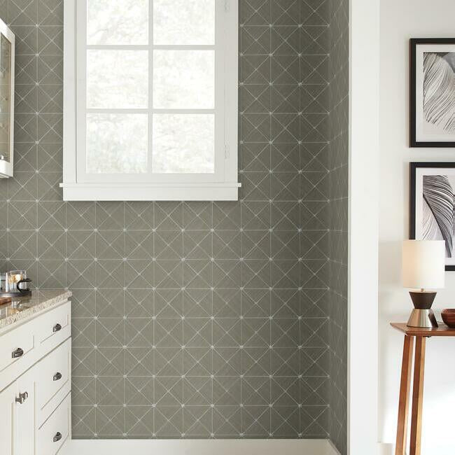 Double Diamonds Premium Peel + Stick Wallpaper Peel and Stick Wallpaper York   