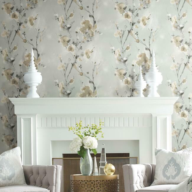 Charm Premium Peel + Stick Wallpaper Peel and Stick Wallpaper Candice Olson   