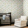 DwellStudio Treetops Premium Peel + Stick Wallpaper Peel and Stick Wallpaper York   