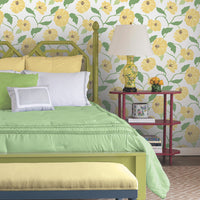 Jungle Garden Premium Peel + Stick Wallpaper Peel and Stick Wallpaper Madcap Cottage   