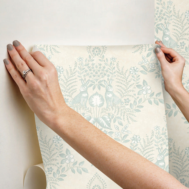 How to Hang Removable Wallpaper - Darling Darleen | A Lifestyle Design Blog