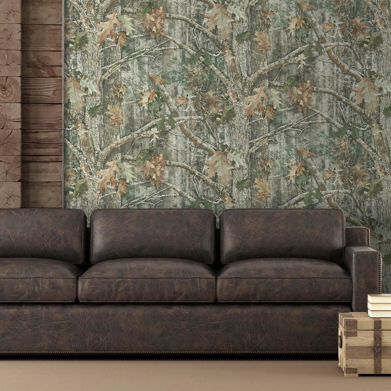 Kanati Camo Peel and Stick Wallpaper Peel and Stick Wallpaper RoomMates   