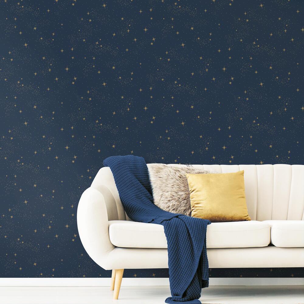 Upon a Star Peel and Stick Wallpaper  York Wallcoverings