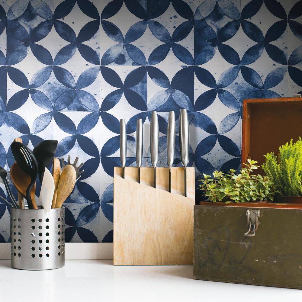 Paul Brent Moroccan Tile Peel and Stick Wallpaper Peel and Stick Wallpaper RoomMates   