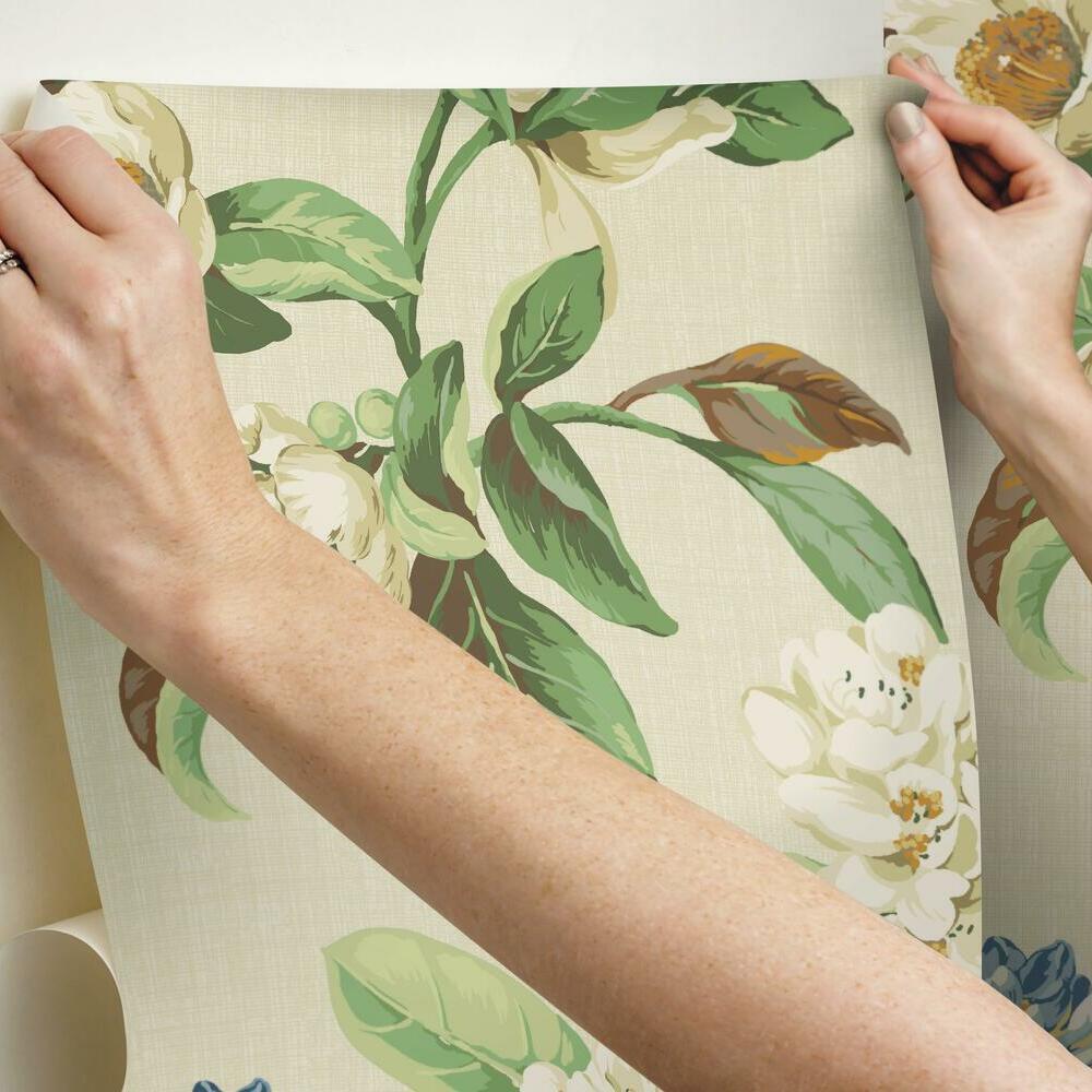 Waverly Live Artfully Peel and Stick Wallpaper – York Wallcoverings