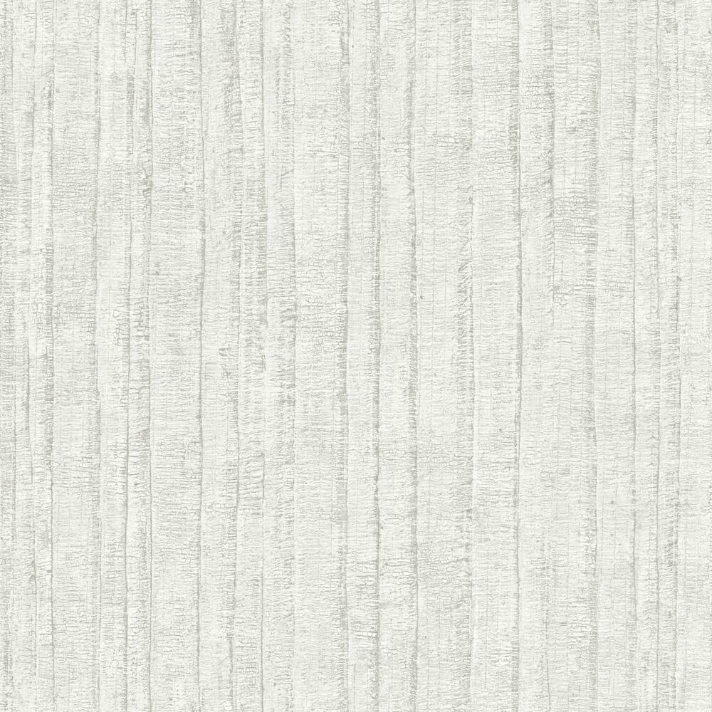 Crackled Stria Texture Peel and Stick Wallpaper Peel and Stick Wallpaper RoomMates Roll White 