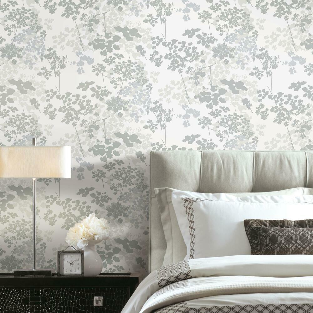 Queen Anne's Lace Peel & Stick Wallpaper Peel and Stick Wallpaper RoomMates   