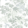 Queen Anne's Lace Peel & Stick Wallpaper Peel and Stick Wallpaper RoomMates Roll Grey 