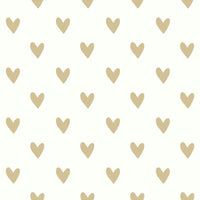 Heart Peel and Stick Wallpaper Peel and Stick Wallpaper RoomMates Roll  