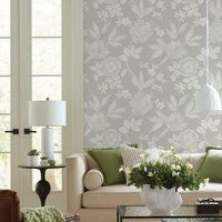 Wood Cut Jacobean Wallpaper Wallpaper York   