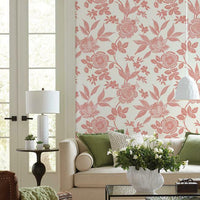 Wood Cut Jacobean Wallpaper Wallpaper York   