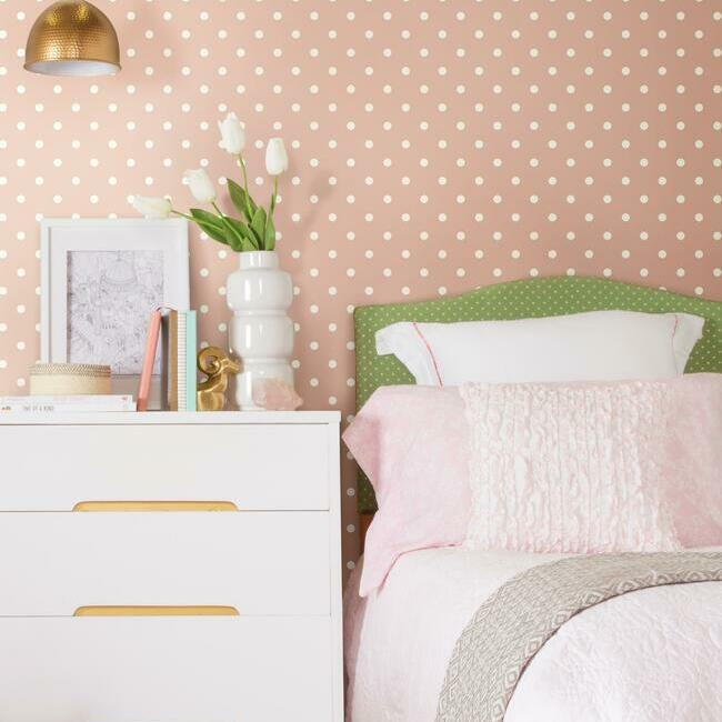 Dots on Dots Wallpaper Wallpaper Magnolia Home   