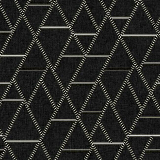 Pathways Wallpaper Wallpaper York Double Roll Charcoal 