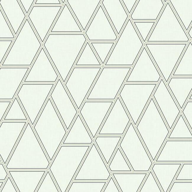 Pathways Wallpaper Wallpaper York Double Roll White/Grey 