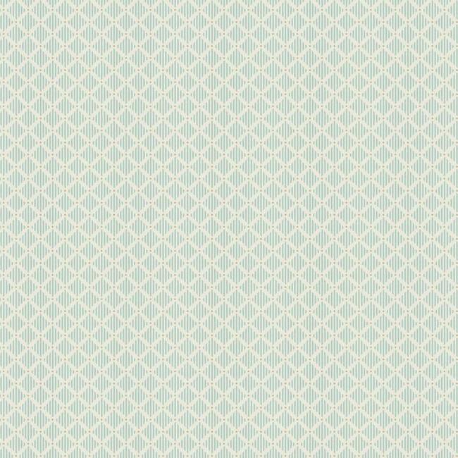 Diamond Gate Wallpaper Wallpaper York Double Roll Blue/Taupe 