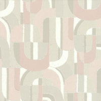 Sculpture Garden Wallpaper Wallpaper Ronald Redding Designs Double Roll Bare Pink/Linen 