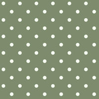 Dots on Dots Wallpaper Wallpaper Magnolia Home Double Roll White/Olive Grove 