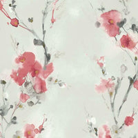 Charm Premium Peel + Stick Wallpaper Peel and Stick Wallpaper Candice Olson Roll Red 