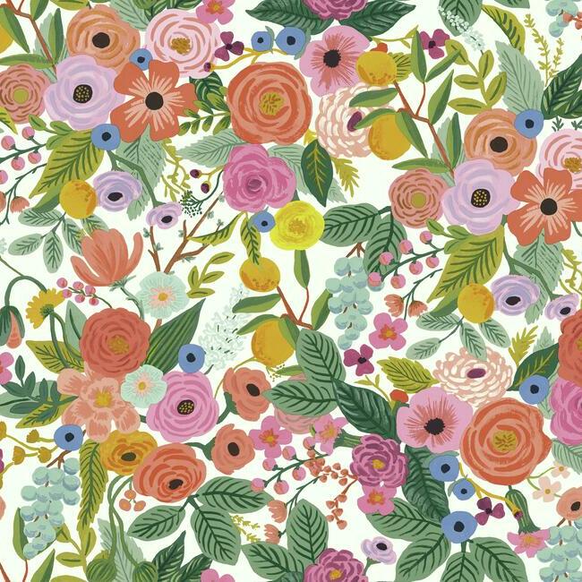 Garden Party Wallpaper Wallpaper Rifle Paper Co. Double Roll Rose Multi 