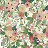 Garden Party Wallpaper Wallpaper Rifle Paper Co. Double Roll Burgundy Multi 