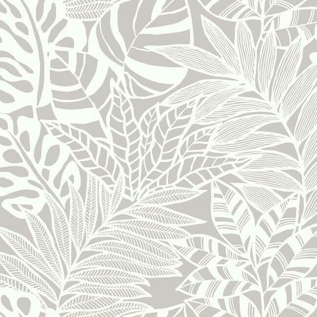 Jungle Leaves Wallpaper Wallpaper York Double Roll Stone 