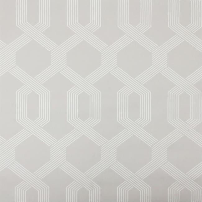 Viva Lounge Wallpaper Wallpaper York Double Roll Light Grey/White 